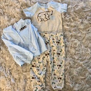Bear cub matching set 🐻